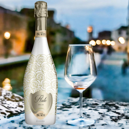 vang nổ, sparkling wine, cuvee, casa burti flute dolce, rượu vang nhập khẩu chính hãng, vang nhập giá rẻ, shop rượu 74
